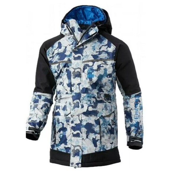 Huk Fishing Icon X Refraction Superior Water and Windproof Hooded Jacket 2XL NEW - Picture 1 of 6